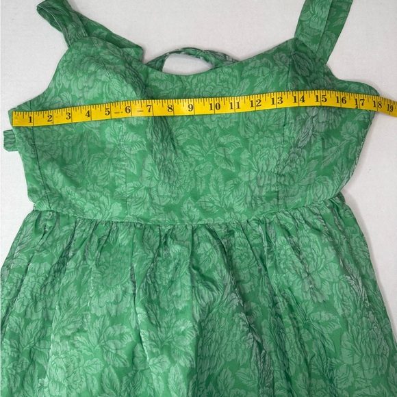 Lulu's Green Tiered Ruffled Midi Sundress Size Medium -#209 - Picture 15 of 16